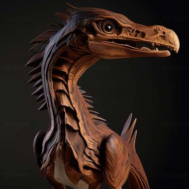 3D model Hesperonychus (STL)